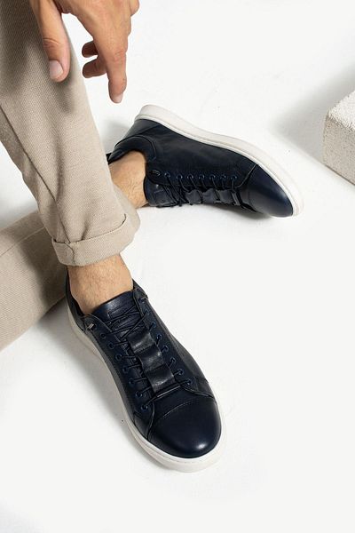 Hammer Jack Pantofi casual pentru bărbați Luza bleumarin