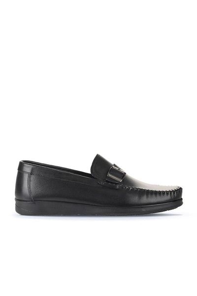 Bueno Shoes Ανδρικό Loafer - Μαύρο Δερμάτινο, Μοντέλο 21ma122