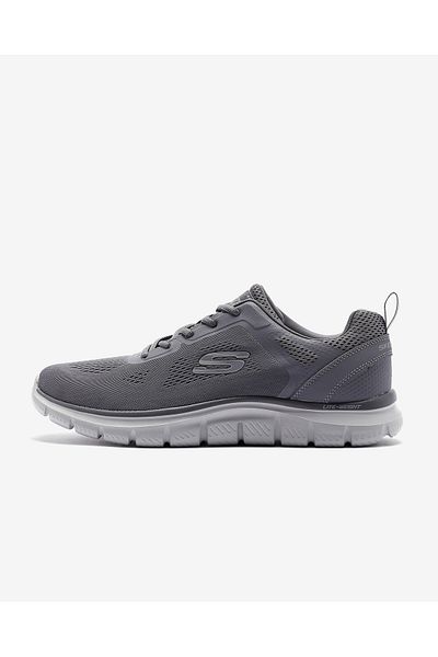 SKECHERS Track - Broader Men's Gray Sports Shoes232698tk Char