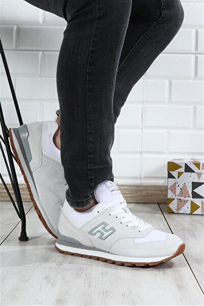 Hammer Jack Chile Genuine Leather White Puruty-Crepe Men's Sneakers