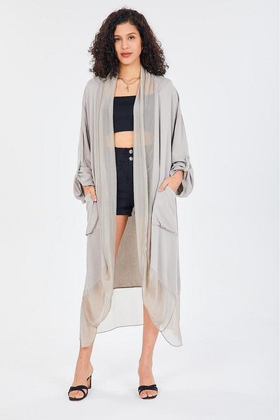 Bohem Stil Голям кафтан с копринени детайли Itayan