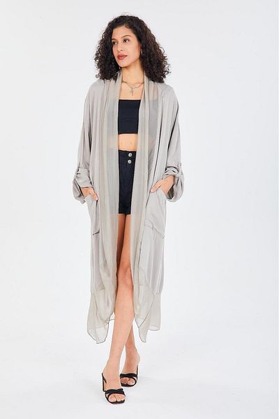 Bohem Stil Голям кафтан с копринени детайли Itayan