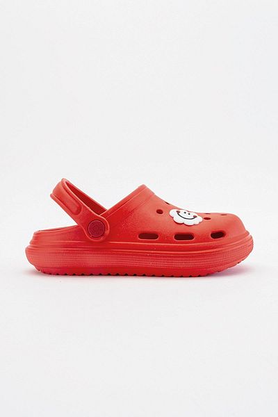 Ccway Children's Sabo Slippers 31-35 Red