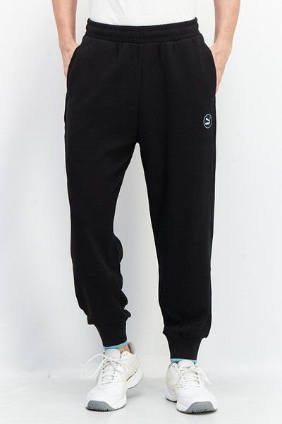 Puma Men Sportswear Fit Brand Logo Drawstring Training Sweatpants, Black