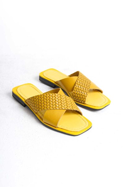ND Shoes Hakiki Deri Terlik