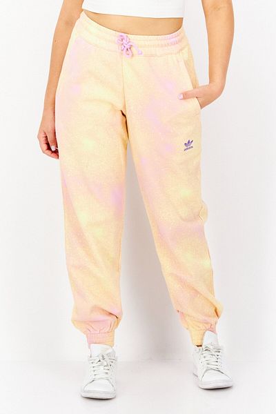 adidas Women Sportswear Fi Embroidered Logo Jogger Pant, Pink Combo