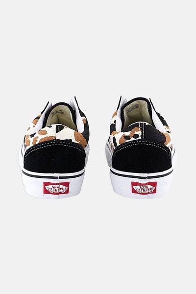 Vans Women Lace Up Skate Shoes, Black