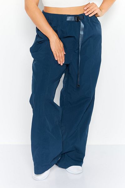 Puma Women Sportswear Fit Wide Wide Leg Outdoor Pants, Blue