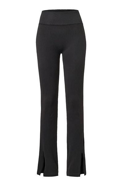 Tchibo Women Sportswear Fit Training Seamless Trousers, Black