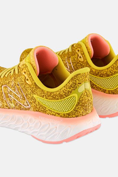 New Balance حذاء جري نسائي W108012HB قياسي برباط، لون خردل