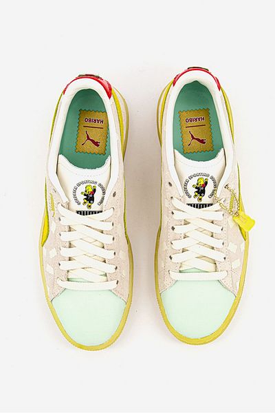 Puma Women Lace Up Suede Haribo Sports Shoe, Multicolor