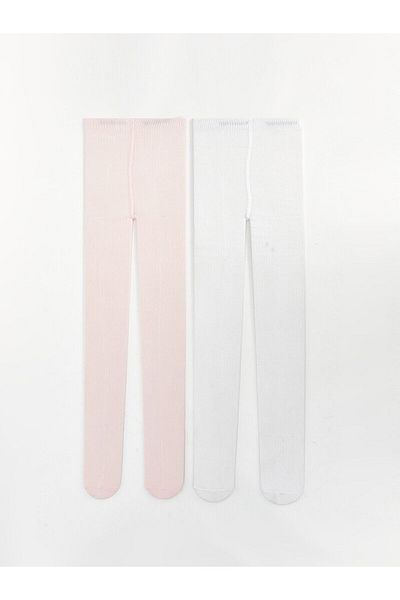 LC Waikiki Lcwk Basic Baby Girl Pantyhose 2 Pack