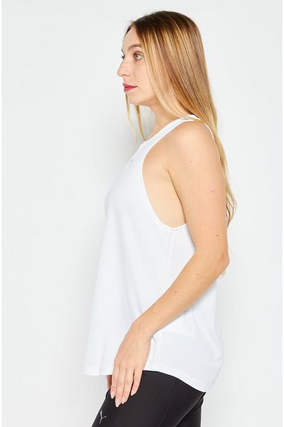 Puma Women Sportswear Fit Sleeveless Training Top, White
