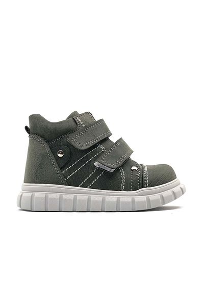 KOCAMANLAR Μπότες για αγόρια - Aydindas Double Velcro KHAKI