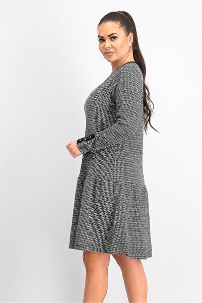 Tchibo Women Textured Dress, Black