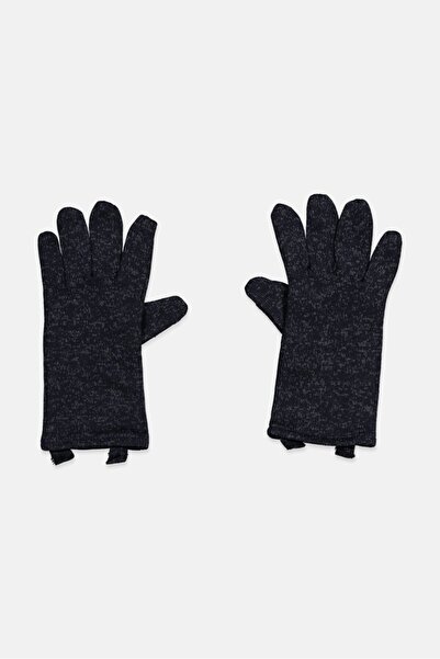 Tchibo Men 1 Piece Knitted Fleece Gloves, Navy