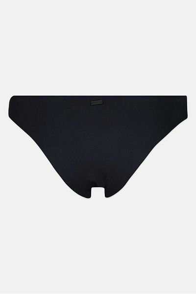 Roxy Women Plain Pull On Bikini Bottom, Black