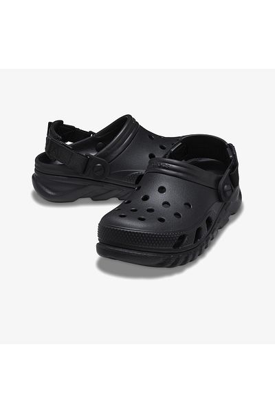 Crocs 208776 Duet Max Ii Clog Black Men's Slippers