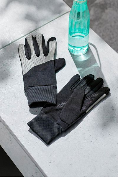 Tchibo Men 1 Pair Wind Proof Gloves, Black