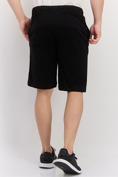 French Connection Men 2 Pack Plain Basic Shorts, Black