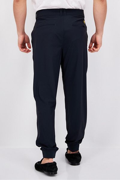 Lyle & Scott Men Regular Fit Solid Jogger Pants, Navy