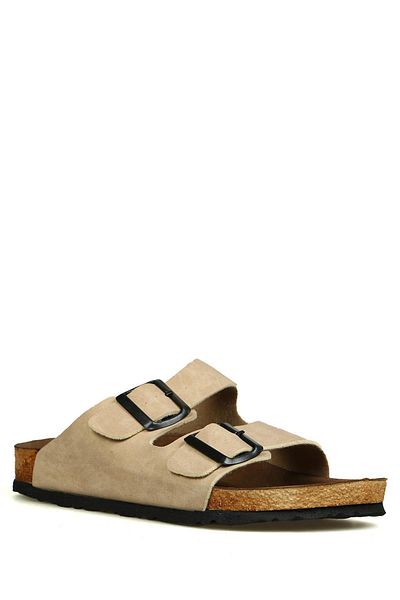 Hammer Jack Haru Beige Women's Slippers