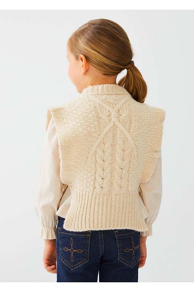MAYORAL Aabel&lula Girl's Knitted Vest 5824