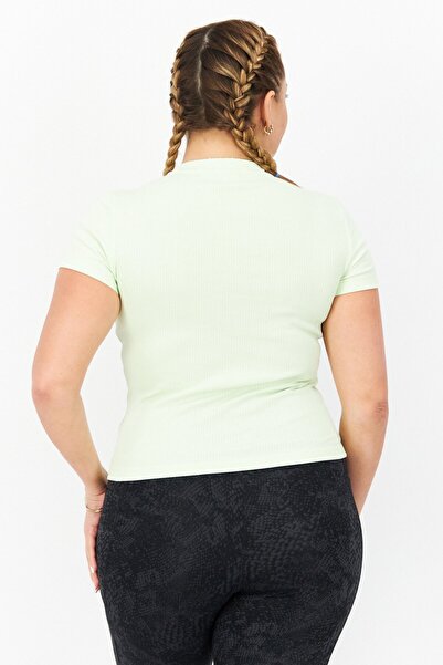 Puma Women Sportswear Fit Short Sleeves Training Top, Mint Green