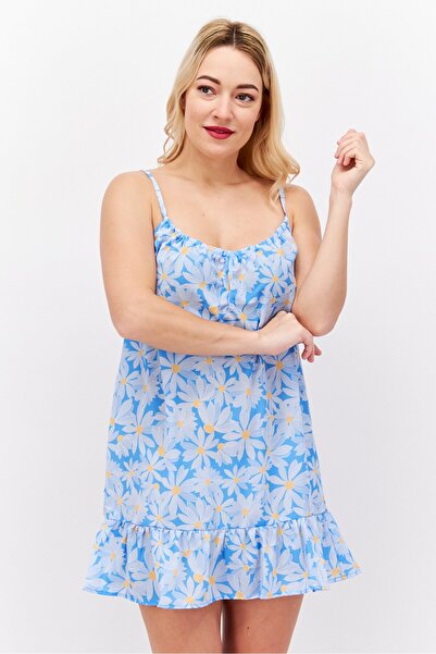Hurley Women Floral Printed Mini Dress, Multicolor