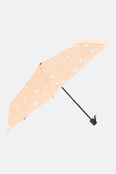 Muy Mucho Graphic Umbrella, Tan