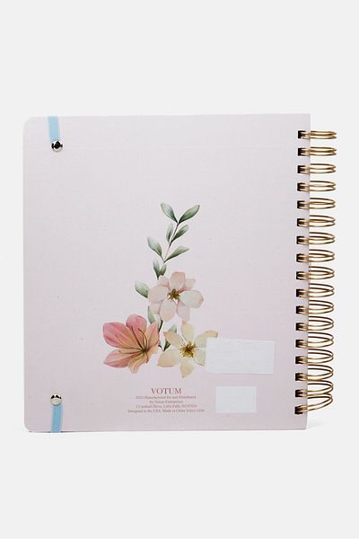 Votum 18 Month Chunky Agenda Planner, Light Pink Combo