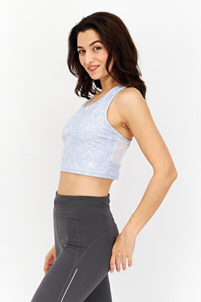 Puma Women Sportswear Fit Sleeveless Tank Top, Pale Blue