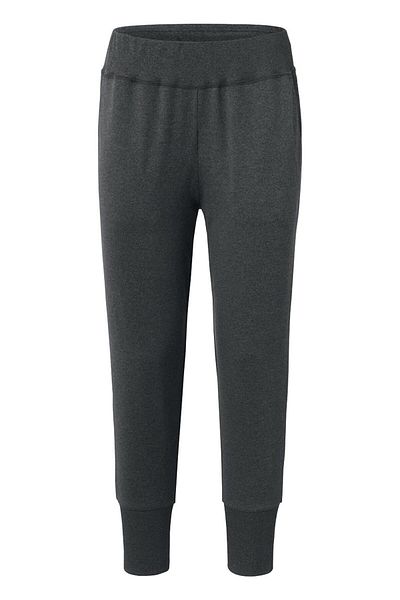 Tchibo Women Sportswear Fit Training Plain Trouser, Grey