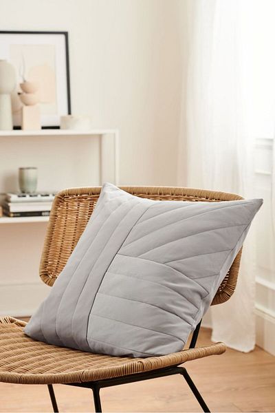 Tchibo Decorative Cushion Cover 50 X 50 Cm, Grey