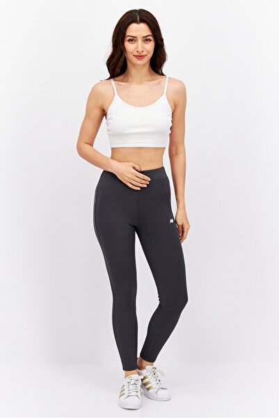 New Balance Women Sportswear Fit Embroidered Logo Training Tights, Dark Grey