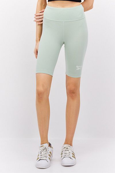 Reebok شورت تدريب رياضي للنساء، أخضر حكيم