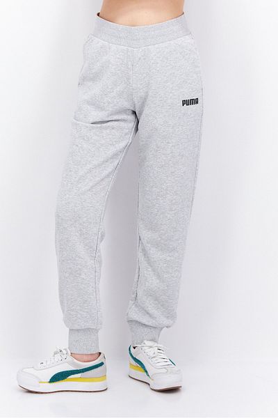 Puma Women Sportswear Fit Brand Logo Outdoor Sweatpants, Grey