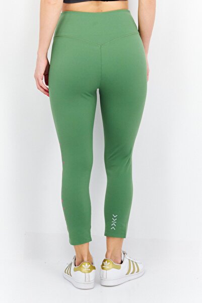 Triumph Women 3/4th Plain Leggings, Green
