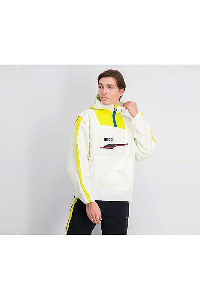 Puma Men Sportswear Fit Hooded Windbreaker Jacket, White