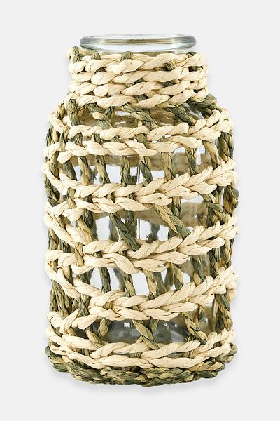 Muy Mucho Decoration Glass Vase 5 D x 17 H cm, Assorted
