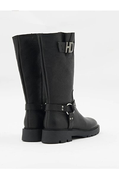 Harley Davidson Hakiki Deri Kadın Bot