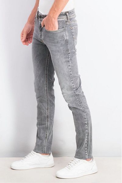 Diesel Men Sleenker Skinny Fit Wash Stretchable Denim, Washed Black