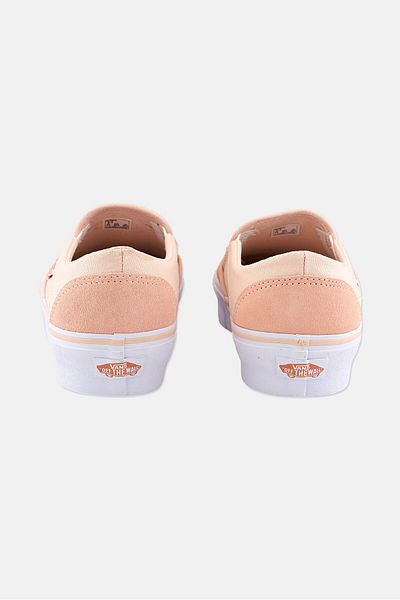 Vans Women Asher Platform Slip On Shoes, Peach