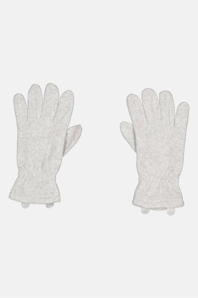Tchibo Women 1 Pair Knitted Gloves, Grey