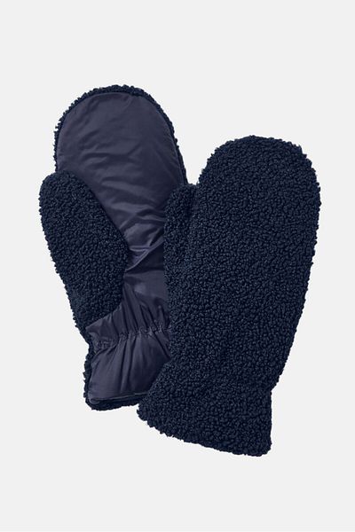 Tchibo Women 1 Pair Mittens, Navy Blue