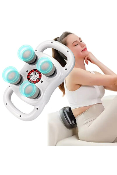 Coverzone Masaj Aleti 30w Motor Derin Kas Masaj Tabancası Sırt Bacak Masajı T...