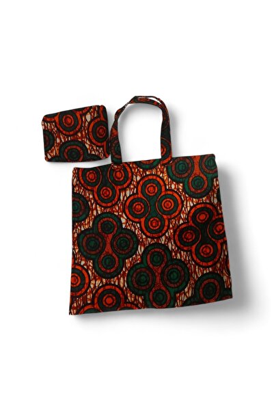 Hedea Ethnic Patterned Multipurpose Bag with African Fabric 1