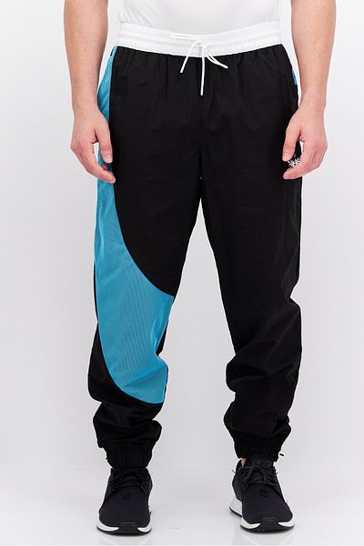 Puma Men Brand Logo Outdoor Track Pant, Black Combo