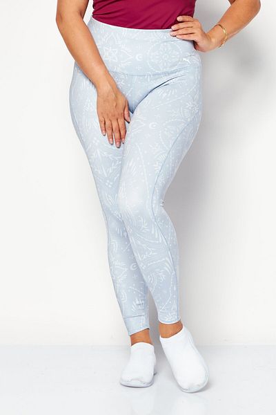 Puma Women Sportswear Fit Training Tight, Light Blue