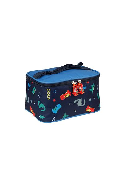 Relaxion Rucsac de școală cu 4 compartimente, rezistent la apă, pentru băieți RLX1350BlueDinosaur